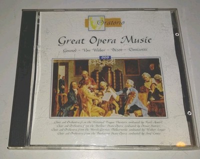 Great Opera Music Gounod Von Weber CD Disc VG Free Postage Shipping 