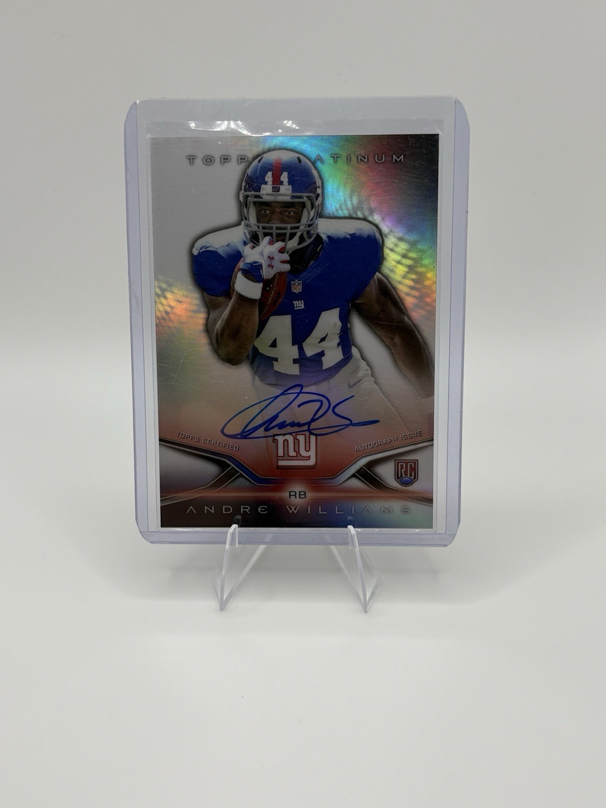 Andre Williams Topps Platinum Rookie Autograph #46 Autograph-Camo