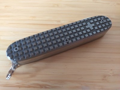 W3rktrieb Taschenmesser dreilagig Messer Ahle Säge Schere