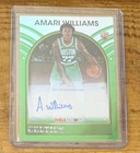 Amari Williams Autograph Auto RC Rookie NBA Hoops Topps #89S-AW 2026 Celtics