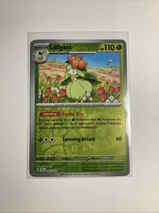 Pokemon Journey Together Lilligant Reverse Holo JTG 007/159