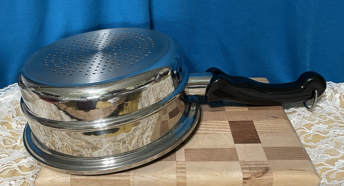 Saladmaster ステンレススチール蒸し器 中型 Saladmaster Stainless Steel 8.5