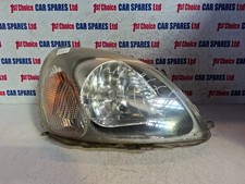 Toyota Yaris Mk1 Scp10 2000 Driver Side Halogen Head Light Lamp