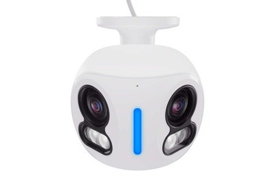 Lorex Classic 4K Dual-Lens IP Camera with Smart Lighting & Motion Detection