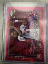 AUSAR THOMPSON 2025-26 TOPPS CHROME MAGENTA REFRACTOR PISTONS /399