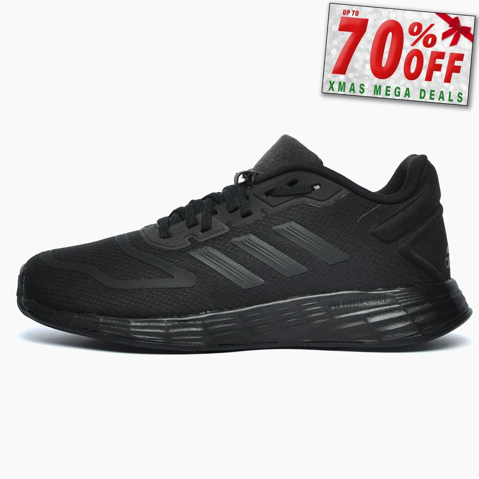 Adidas Duramo 10 Junior Kids Running Shoes Casual Fitness Fashion Trainers Black