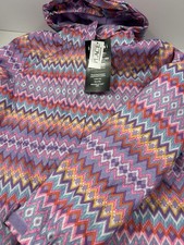 NWT Children's Place Girls' Heavy 3 in 1 Winter Jacket XXL 16 Purple Geometric