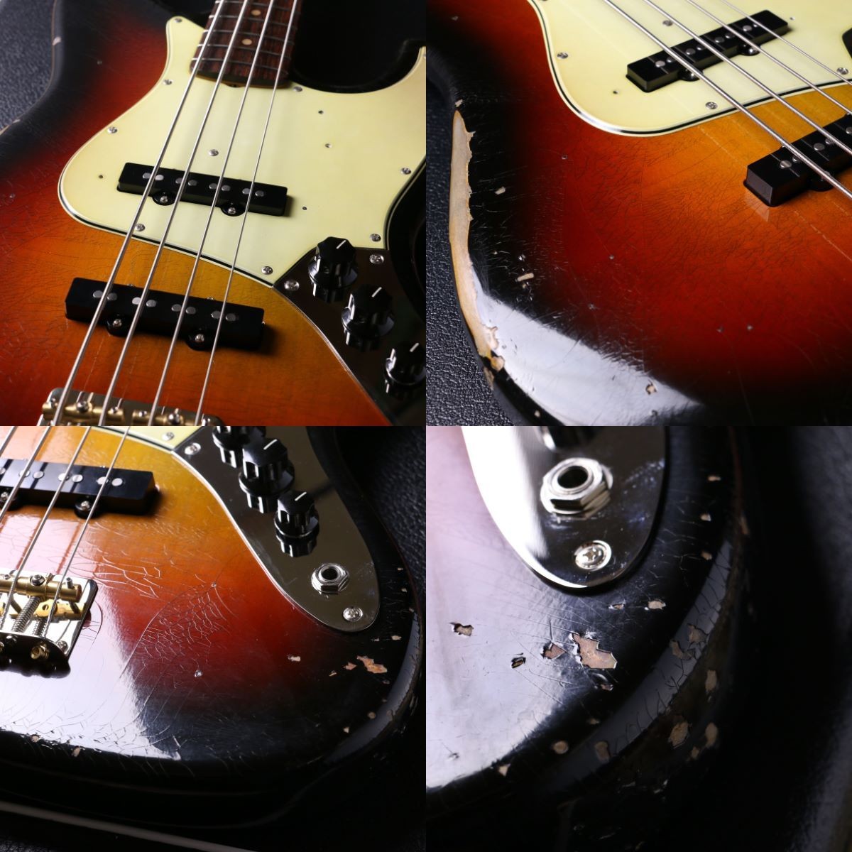 g7 Special g7-JB/R Standard Aged 3 Tone Sunburst Electric