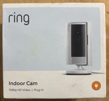 Ring Indoor Cam 2nd Gen Wi-Fi 1080p HD (B0B6GLQJMV) - White... FREE S&H!