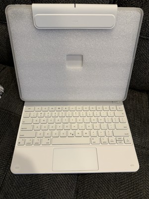 Rebound 360 Magnetic Keyboard with detachable back case white
