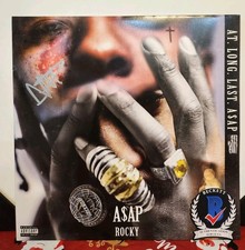 ASAP Rocky Autographed Signed At Long Last A$AP Vinyl Rapper Rihanna Ferg COA