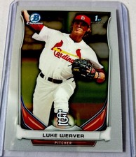 2014 Bowman Draft - Chrome Luke Weaver #CDP23 (RC)