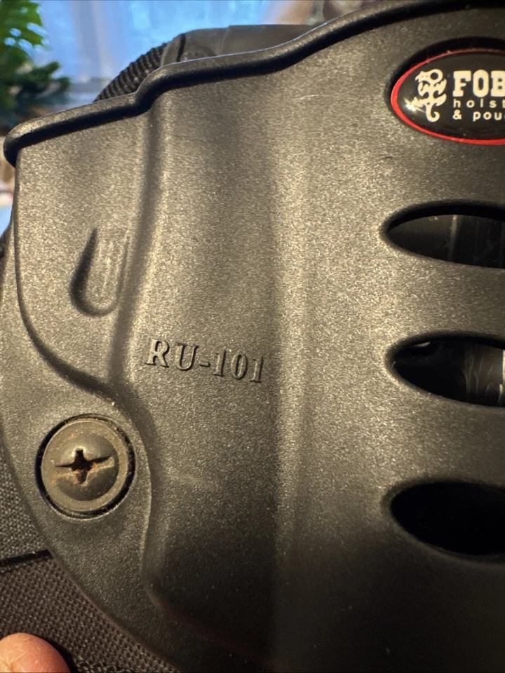 Fobus Holster E2 Ankle Holster RU-101 Ruger LCR Thick Pad Soft Leather - Image 3 of 4