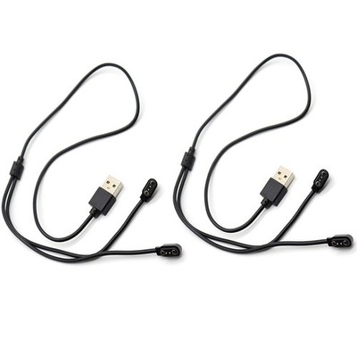 2PCS 2-in-1 Charger Smart Glasses Magnetic Charging Cable For Smart Glasses