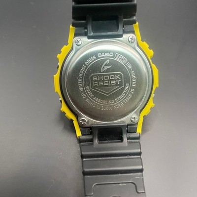 Extremely beautiful G SHOCK DW 5600P 9JF Yellow Sold out model