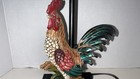 Vintage Ceramic Rooster Colorful French Country Lamp 14”H X 5”W — photo 7