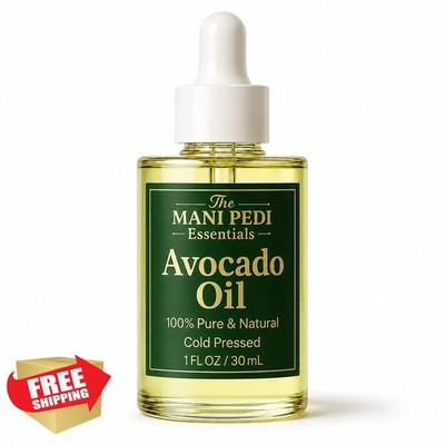 The Mani Pedi Essentials 1oz Avocado Oil Carrier Oil