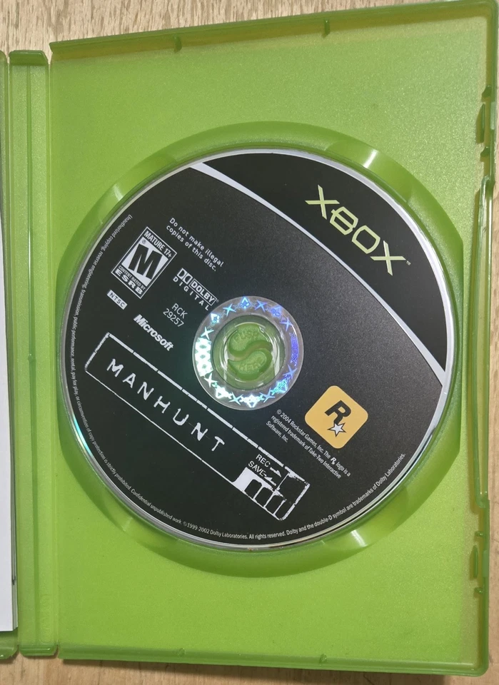 Manhunt (Xbox, 2004) - CIB completo Foto 3 de 3