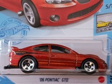 2021 Hot Wheels #87 Factory Fresh 5/10 '06 PONTIAC GTO Burnt Orange w/Chrome 5Sp