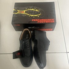Image of Brogue Safety Shoes - Steel Toe Cap - SF31 -  Black- Size 6 - New in box