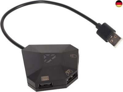 Vikye Tastatur-Maus-Konverter für Switch, Game-Controller-Adapter Kompatibel 