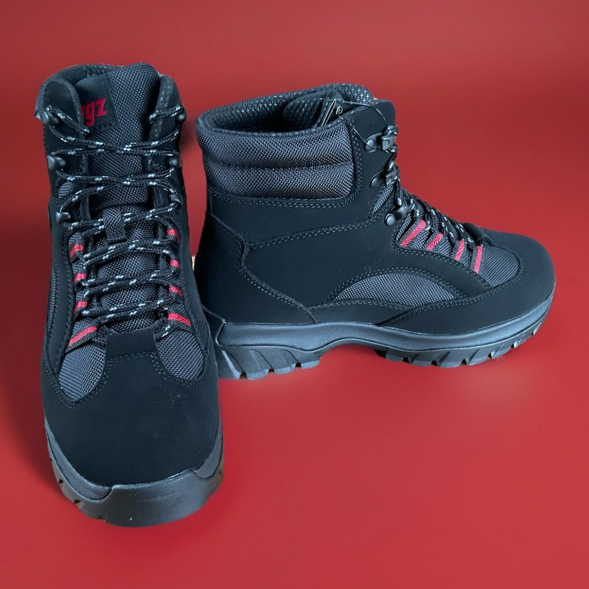 Lugz Convoy Fleece MCNVYFD-620 Mens Red Synthetic Casual Dress Boots Men main image 2