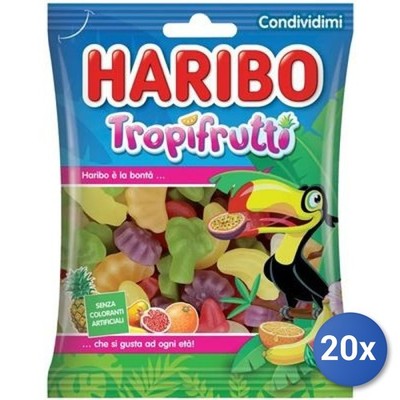 20X Multipack Haribo Tropifrutti Candies 175g | eBay