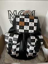 MCM Brandenburg Rucksack - Visetos-Schachbret...