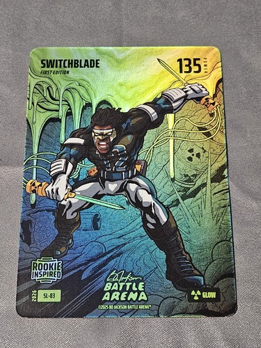 2026 Bo Jackson Battle Arena SWITCHBLADE ~Travis Hunter~ SL-83 ~ 135 Glow ~