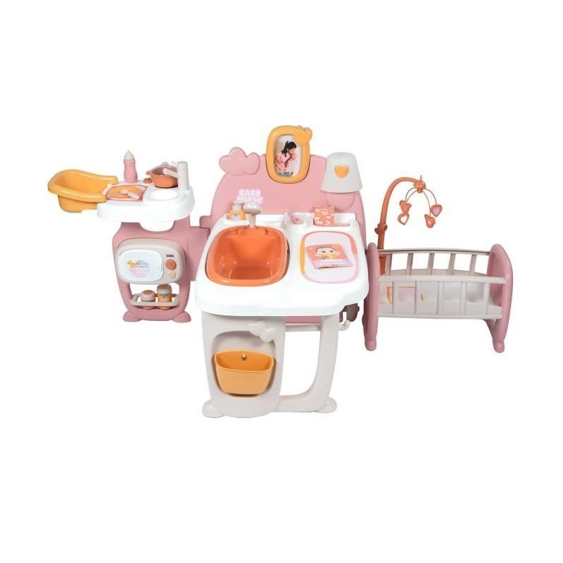 Maison des bébés SMOBY Baby Nurse le cadeau d'anniversaire idéal pour jouer à la poupée