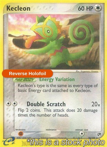 Reverse Holofoil - Kecleon - 18/100 - EX Sandstorm - MP