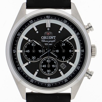 ORIENT TX00-C0-B NEO70's WATCH Dark gray SS/rubber QZ