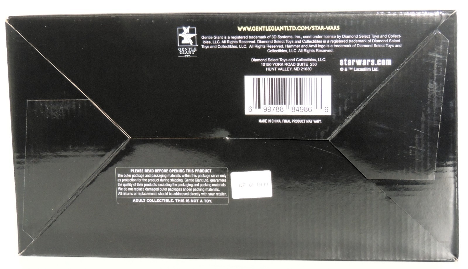 Brethupp Star Wars Milestones 1:6 Statue Web Exclusive 2023 Artist Proof/1,000