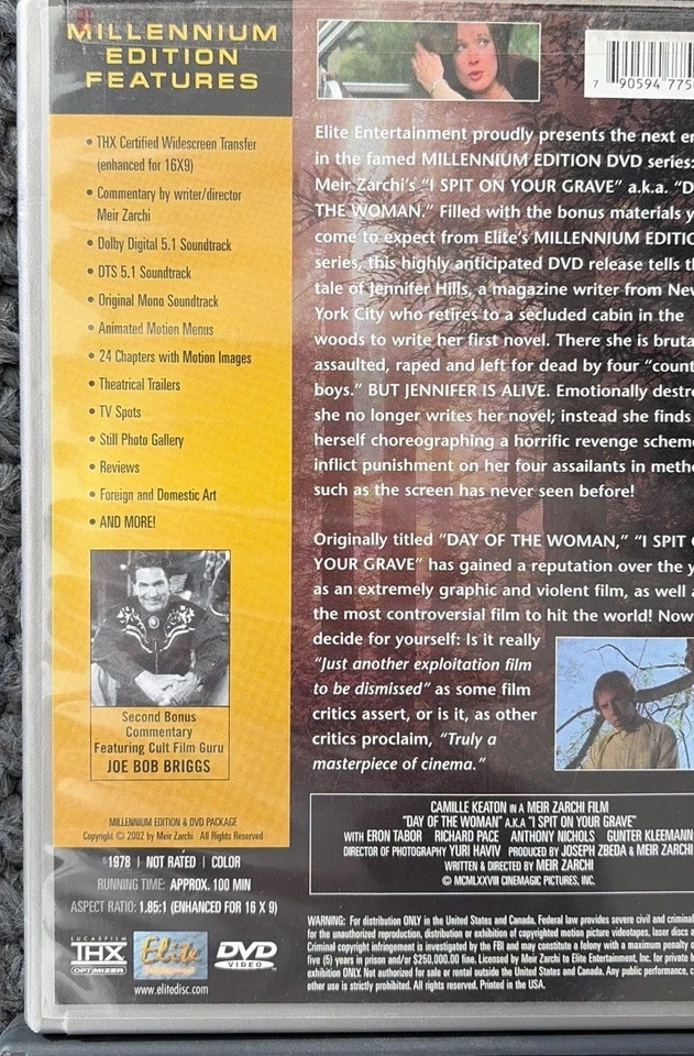 4 CLASSIC HORROR SLASHER GORE DVD LOT BASKET CASE TOOL BOX MURDERS ROB ZOMBIE!!! - Image 3 of 4