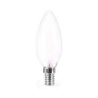 LED Filament Kerzenform C35, E14, 4.5W 2700K 470Lm, Matt
