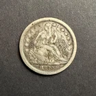 1840 Seated Liberty Dime 10c No Drapery VF Very Fine