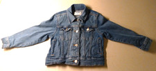 Girl Jean Jacket Size XS Long Sleeve Denim Old Navy