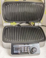 PROZIS GRILL-IN XL Grill de contact 2000 W inox noir/argent mode décongélation