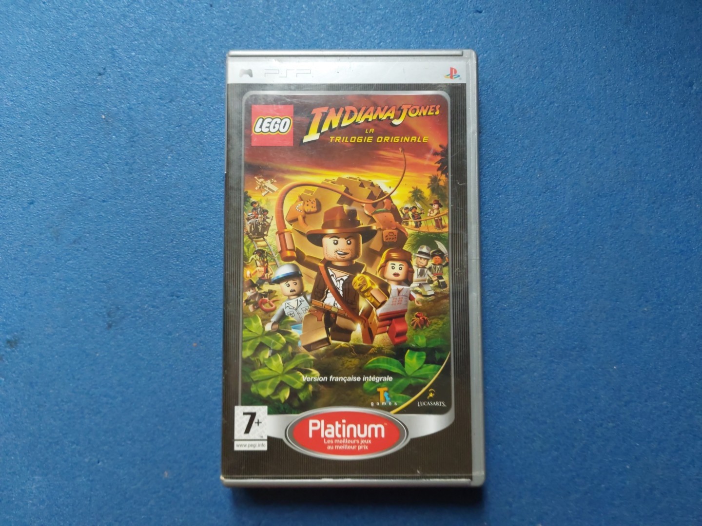 PSP Playstation Portable Lego Indiana Jones La Trilogie Originale Platinum 
