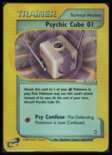 Psychic Cube 01 Uncommon Aquapolis 132/147 NM on eBay