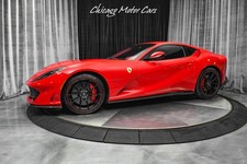 2018 Ferrari 812 Superfast Coupe Loaded w/Carbon Rosso Corsa Huge MSRP