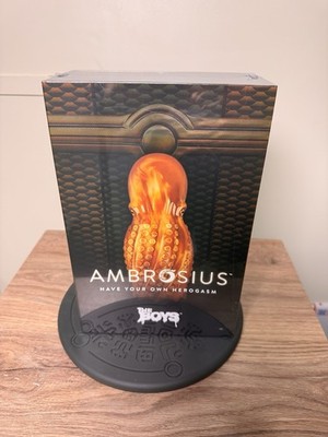 AMBROSIUS Male Massager The Boys  Have Your Own Hero-gasm  Sealed OG Packaging 