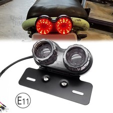 Motorrad LED Rücklicht mit Kennzeichenbeleuchtung E-geprüft Blinker für Honda CB