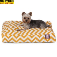 Rectangle Dog Bed Washable Non Slip Comfy Pet Bed Removable Cover Dog Crate Bed