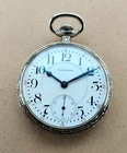 Running 1913 Waltham Vanguard antique railroad pocket watch model 1908 16s 23j