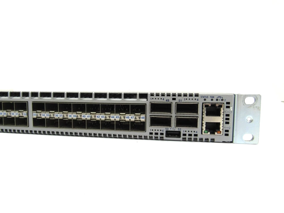 Arista DCS-7050S-64-F Front-to-Rear Ethernet Switch w/ 2x PWR-460AC-F - Image 3 of 4
