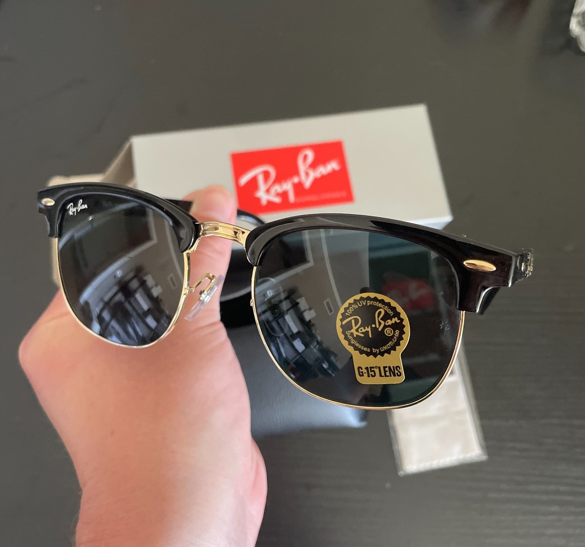 ビンテージ Ray-Ban RB3016 レイバン公式ストア】 Ray-Ban® CLUBMASTER CLASSIC サングラス