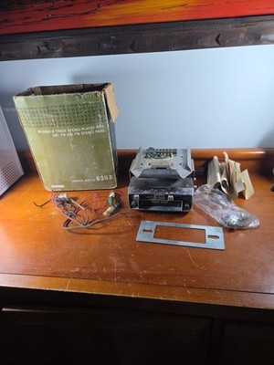 Vintage Channel Master 8 Track Player Car Stereo Model 6200 Untested