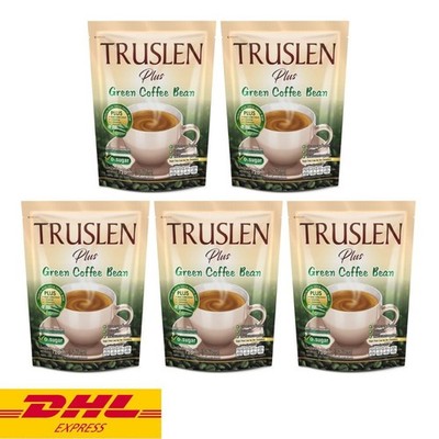 5x Truslen Plus Green Coffee Bean Instant Mix Powder Drink No Sugar No Calorie