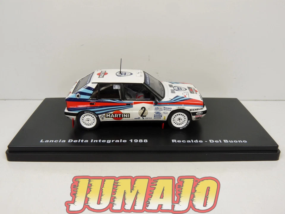 RMX23 1/43 Salvat Mexique Rallye WRC : LANCIA Delta Intégrale 1988 Recalde #2 - Photo 2/4